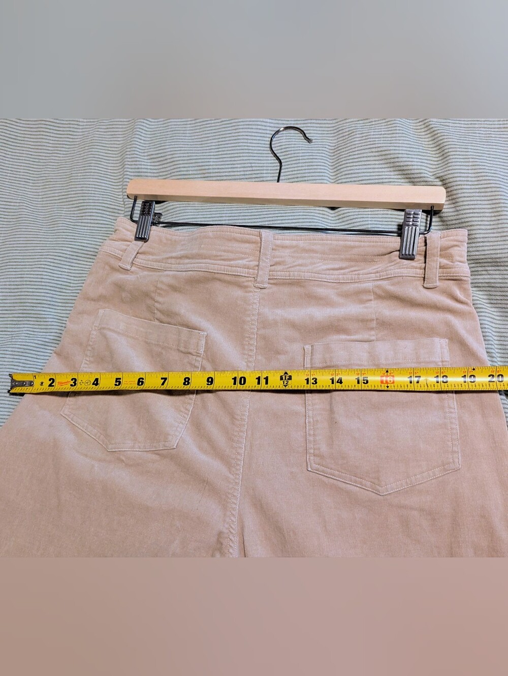 Naïf Montréal High-Waist Wide Leg Corduroy Trousers – L - Picture 9 of 10